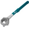 P1TOOLS Aluminum Drum Bung Wrench, Plastic Drum Plugs for Opener