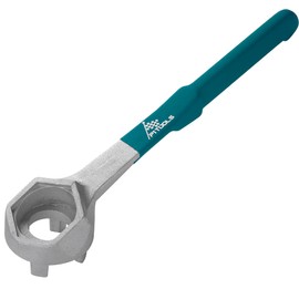 P1TOOLS Aluminum Drum Bung Wrench, Plastic Drum Plugs for Opener 55 Gallon Drum, Fits 2 in and 3/4 in Barrel Bung Caps