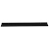Casafoyer Wall Shelves 4 pcs Black 45.3"x3.5"x1.2"