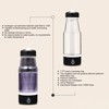 SUNGOOYUE Portable Hydrogen Water Bottle, Rechargeable 420ml High Concentration Negative