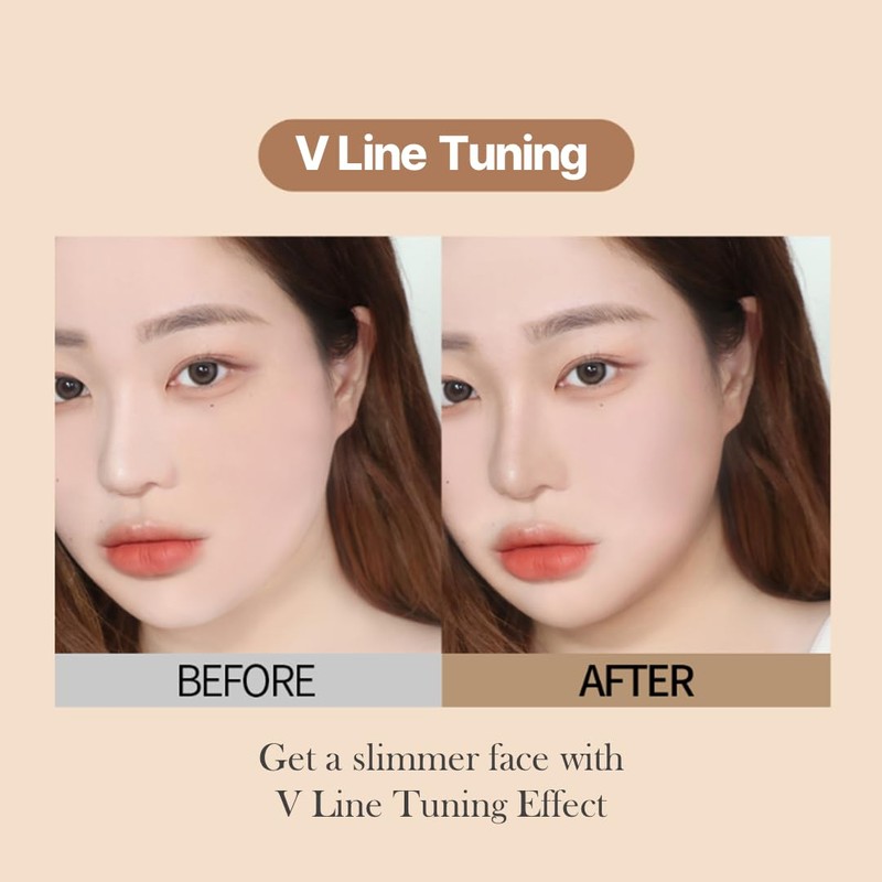 Holikaholika/Tone Tuning Shading 01 Cool Ground/Tone Tuning Shading/Brush Presentation/Korean Cosmetics