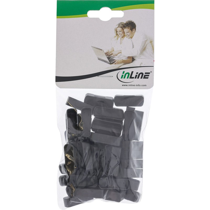 InLine® 59948G Dust Cover for DVI Female (Pack of 50)
