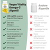 Vegan Vitality Omega-3 Vegan Fatty Acids from Algae Oil 400