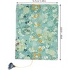 PACKOVE Funda De Libro De Tela Ajustable Protectora Y Decorativa