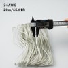 ZoZoMaiy 2 Core Transparent Hose Cable 20 m PVC Flexible