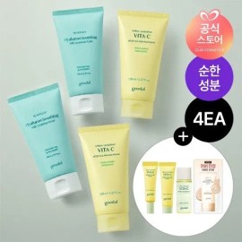 goodall Foam 150ml (consisting of 4) [Saeun] Vita Cleansing Oil 20ml*1EA+Vita Serum Alpha 10ml*1EA+Vita Cream Alpha 10ml*1EA+SunBB Sachet*1EA Green Tangerine Vita C Deep Cleansing Foam*2/Houttuynia Cordata Hyaluronic Cleansing Foam*2 / 폼 150ml (4개구성)[사은]