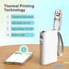 NELKO P21 Bluetooth Thermal Label Printer, Portable Label Maker, Thermal