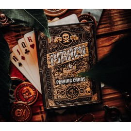 Pete’s Pirate Life Piracy Playing Cards Dual- Gold/Metal Foiling Deck Sealed