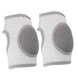TOVINANNA Crawling Knee Warmers Compression Sleeve for Boy Girl Boy Girl Knee Compression Grey