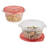 Rubbermaid TakeAlongs Recipientes de almacenamiento de alimentos Small Bowl, 3.2