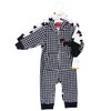 Hudson Baby Unisex Fleece Jumpsuits, Coveralls, and Playsuits, Scottie Dog,