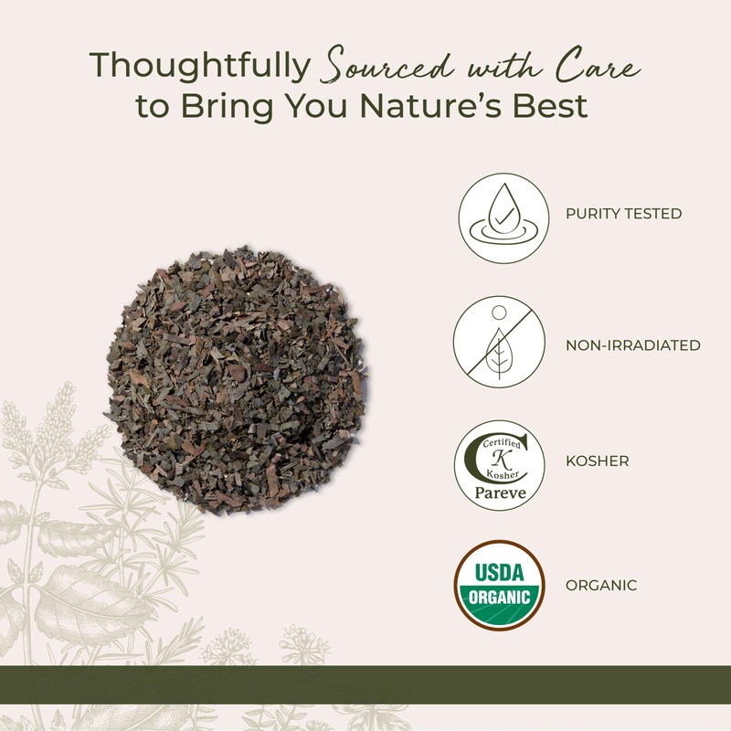 Starwest Botanicals Organic Ginkgo Leaf - Ginkgo Biloba, Dried Loose