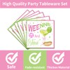 96Pcs Martini Party Decoration Disposable Tableware Set - Weenies and