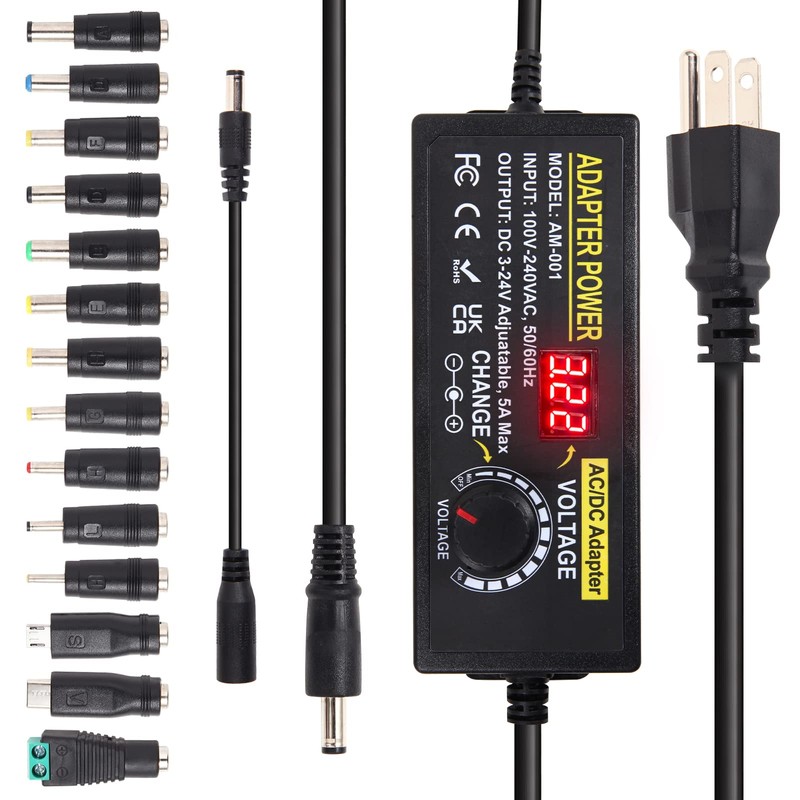 3V~24V 120W 5A Adjustable DC Power Supply AOYADAISU Universal Power