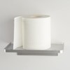 JDYOOMI Acrylic Floating Wall Shelves - Small Stick-on Wall Mounted