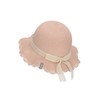 Sterntaler Girls' Children's Straw Hat Glitter Hat, Pale Pink, 47