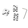 3PCS Guitar Volume Control Knobs Dice Shape Speed Control Knobs