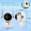 Portable Mini Fan with USB Rechargeable Battery, Personal Neck Fan
