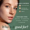 Clara's New York Resurfacing Glycolic Acid Facial Serum, Glowing and