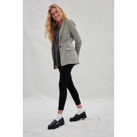 HUE Hue Women's Mini Crew Sock 6-Pack, White, One Size