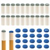 Pool Cue Tips Replacement Kit 20 Pack Durable Hard Leather
