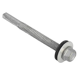 TechFast Heavy Duty Sheet to Steel Roofing Screws | 5.5 x 60mm | Elementech | Bag 50