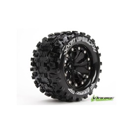 Louise LOUT3204SBH MT-Uphill Soft Rim Black 1/2 Offset 12 mm Truck 2.8