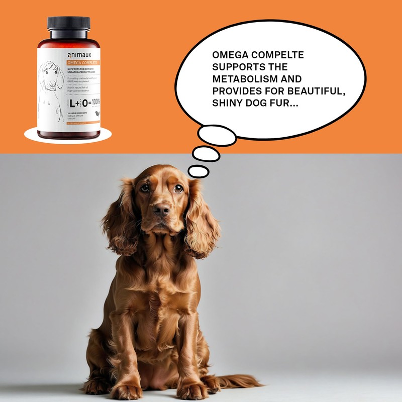 animaux - omega complete fish oil tablets for dogs I