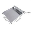 Stainless Steel Food Scooper, Food Mover, Food shovel Spatula, Cutting-board