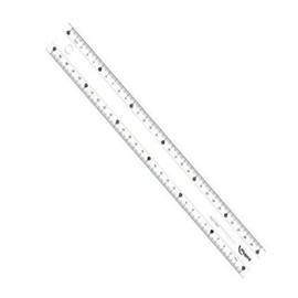 Maped Unbreakable Ruler, 30 cm, Transparent, 245620