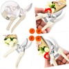Leize Flower Scissors Set, 2 Pack Premium Thickened Stainless Steel