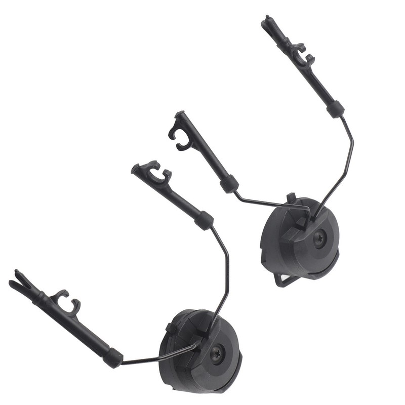 1 Pair Helmet Arc Rail Adapter Set For Peltor Comtac