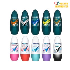 [Import] Rexona Deodorant Roll On 45ml Shower Clean Free Spirit Sport Defense Ice Cool Powder Dry Invisible