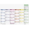 BRUNNEN DATAline Blackboard Calendar (2025), 1 Page = 6 Months,