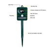 Solar Bird Repellent Outdoor USB Ultrasonic Mouse Insect Repeller with