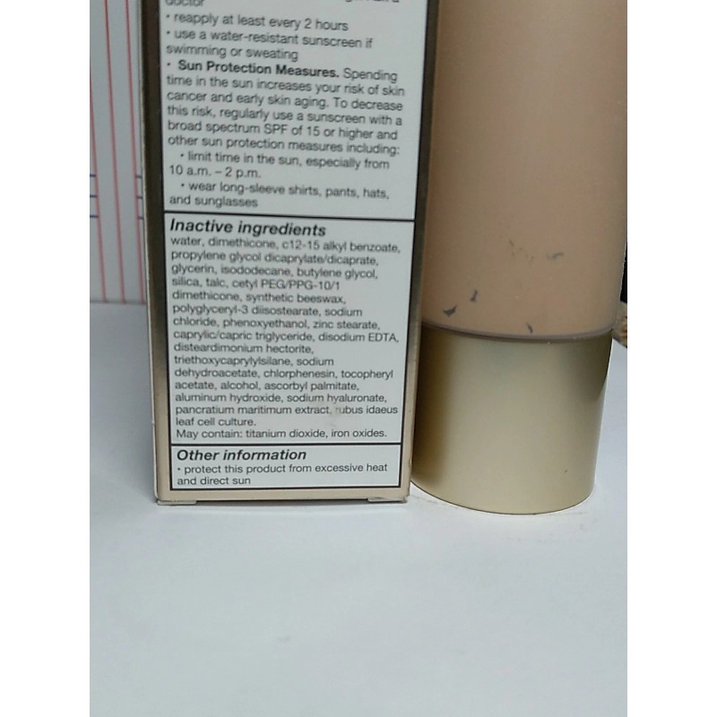 EVE LOM RADIANCE PERFECTED TINTED MOISTURIZER SPF 15 ~ CREAM