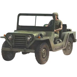 RUBICON MODELS RB0124 Rubicon Model 1/56 M151A1 4x4 Military Vehicle Plastic Model