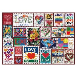 Stamps Puzzles for Adults 1000 Piece