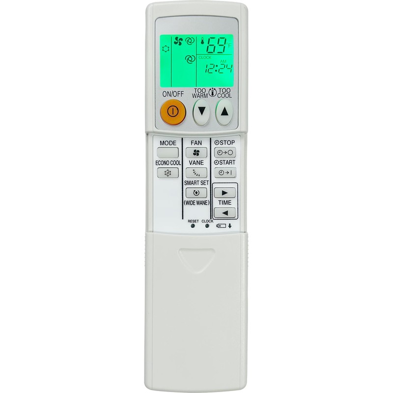 Replacement Remote Control for Mitsubishi Electric Mr Slim Air Conditioner