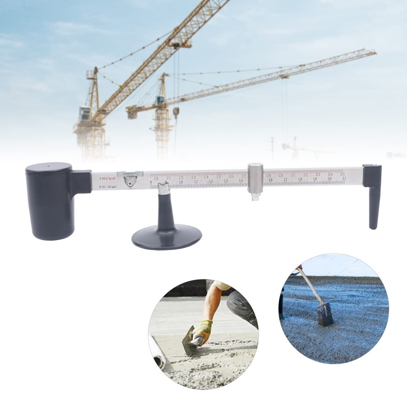 YIPONYT Mud Hydrometer, Mud Test Tool Double Scales Mud Hydrometer