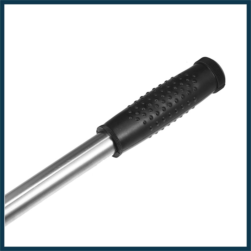TUCKBOLD Black Plastic Coated Handle Metal Blade Car Cleaning Ice