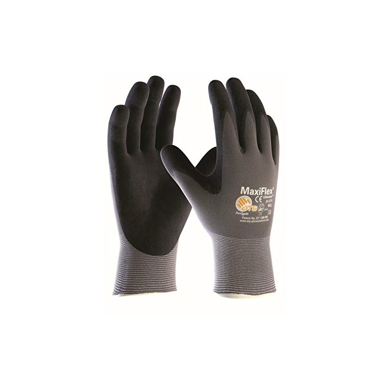 ATG Gloves 34-874 MaxiFlex Ultimate 3 x Grey/Black 8 (3