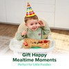 Bamboo Divided Suction Plate Baby - Strong Suction Toddler Plates