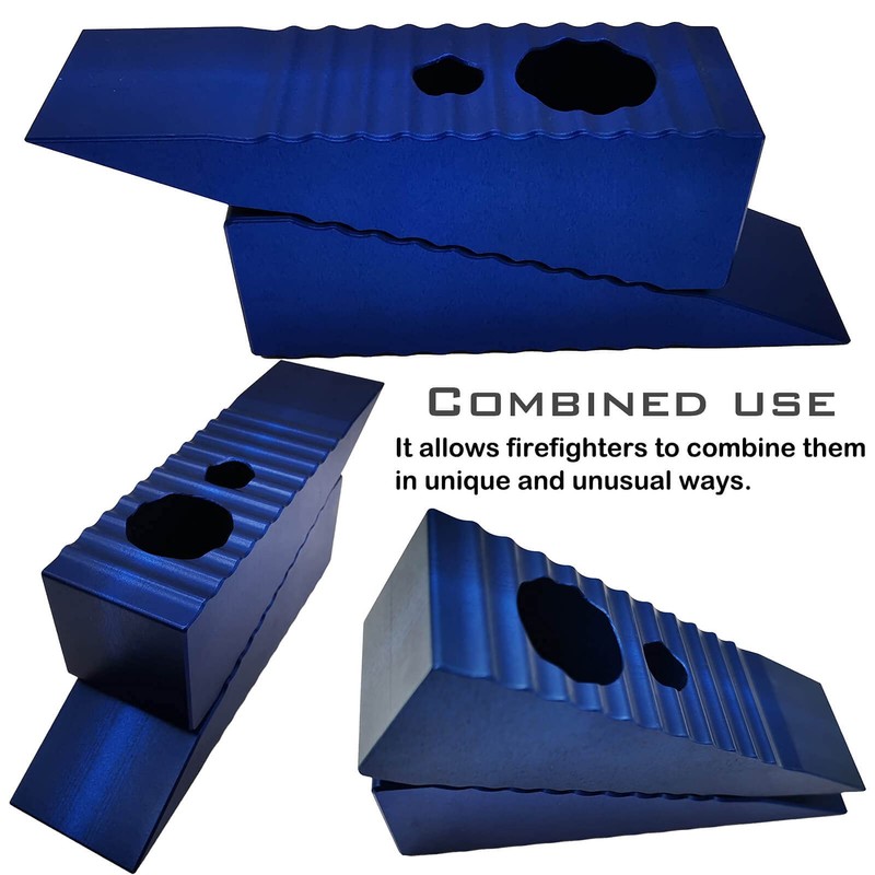 Aluminum Wedge Firefighter Tools - Firefighter Door Wedge, 4.3 Oz