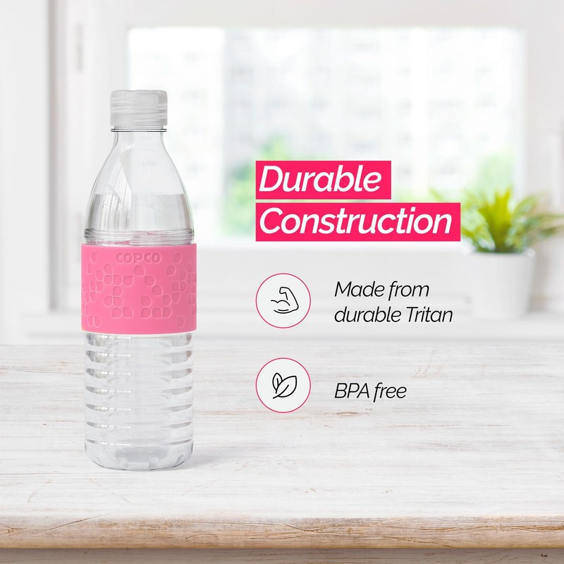 Copco Hydra 16.9 oz Water Bottle with Leak-Proof Lid -