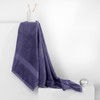 DecoKing Bath Towel 70 x 140 cm Purple Cotton Bamboo