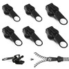6PCS Zipper Repair Kit Universal Zip Puller Replacement Set for