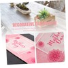 Zerodeko Mother's Day Themed Table Runner Decorative Table Cloth for