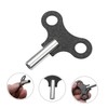 Baluue 3pcs Household Clockwork Key Winding Tools Sturdy Clock Wrench