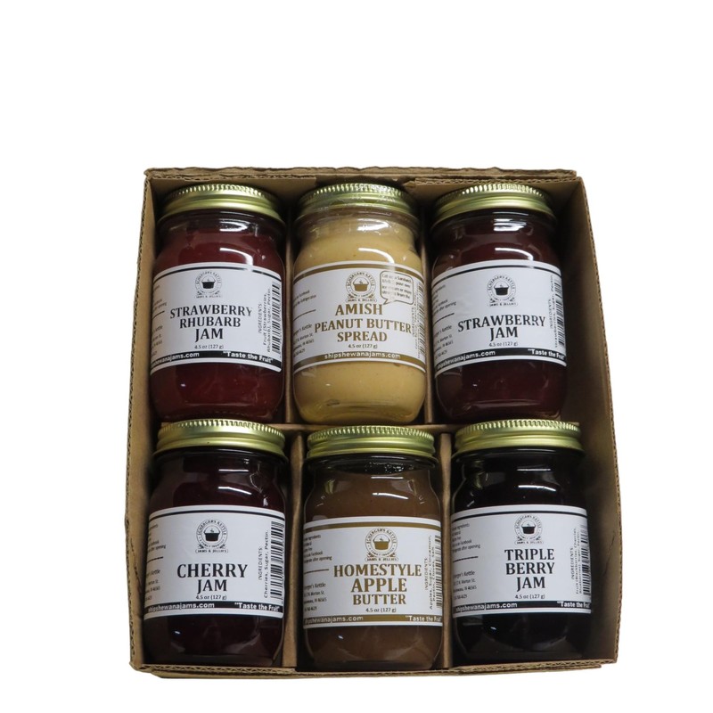 Best Sellers Gift Box (6-4.5 oz jars in a gift